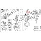 เฟืองเครื่องสกัด BOSCH ( แท้ ) รุ่น GSH388 , GSH388X  เหล็กคุณภาพเต็ม 100%  No.72 #425012