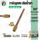 วาล์วศรเติมน้ำยา 1/4 